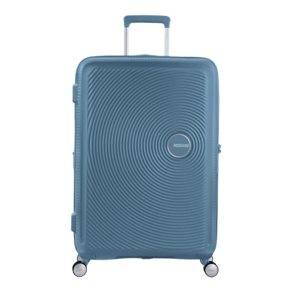 American Tourister , Cabin Bags, Unisex, Blue, One Size, Soundbox Spinner Luggage - Image 4