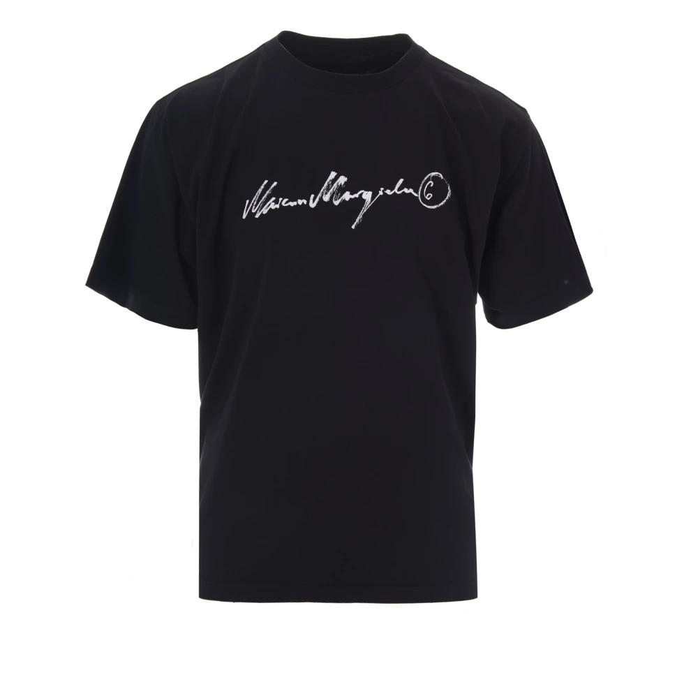 Mm6 Maison Margiela Uomo Nero Top, M, New,