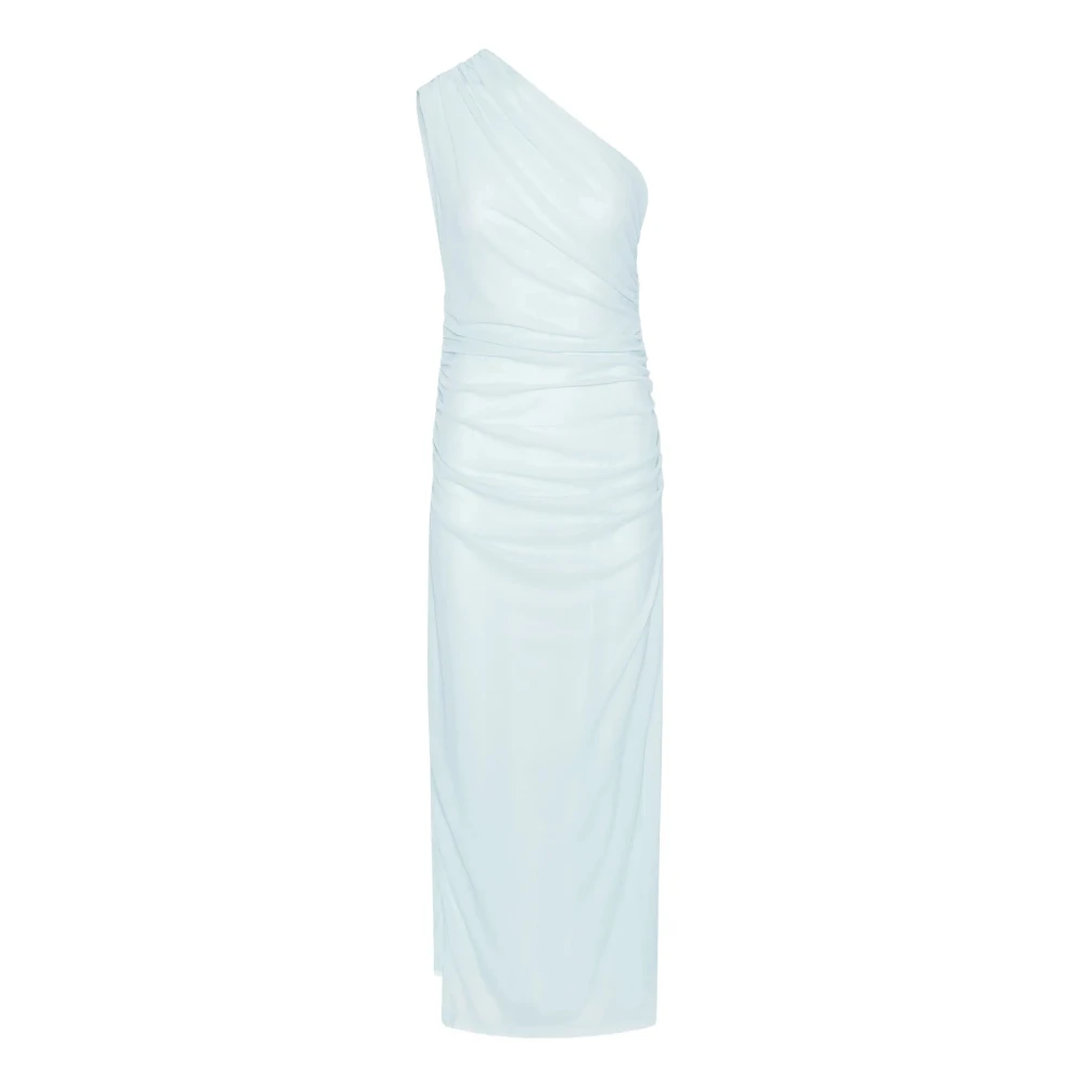 Rotate Women's Light Blue One-Shoulder Draped Maxi Dress In Plein Air Blue - Image 2