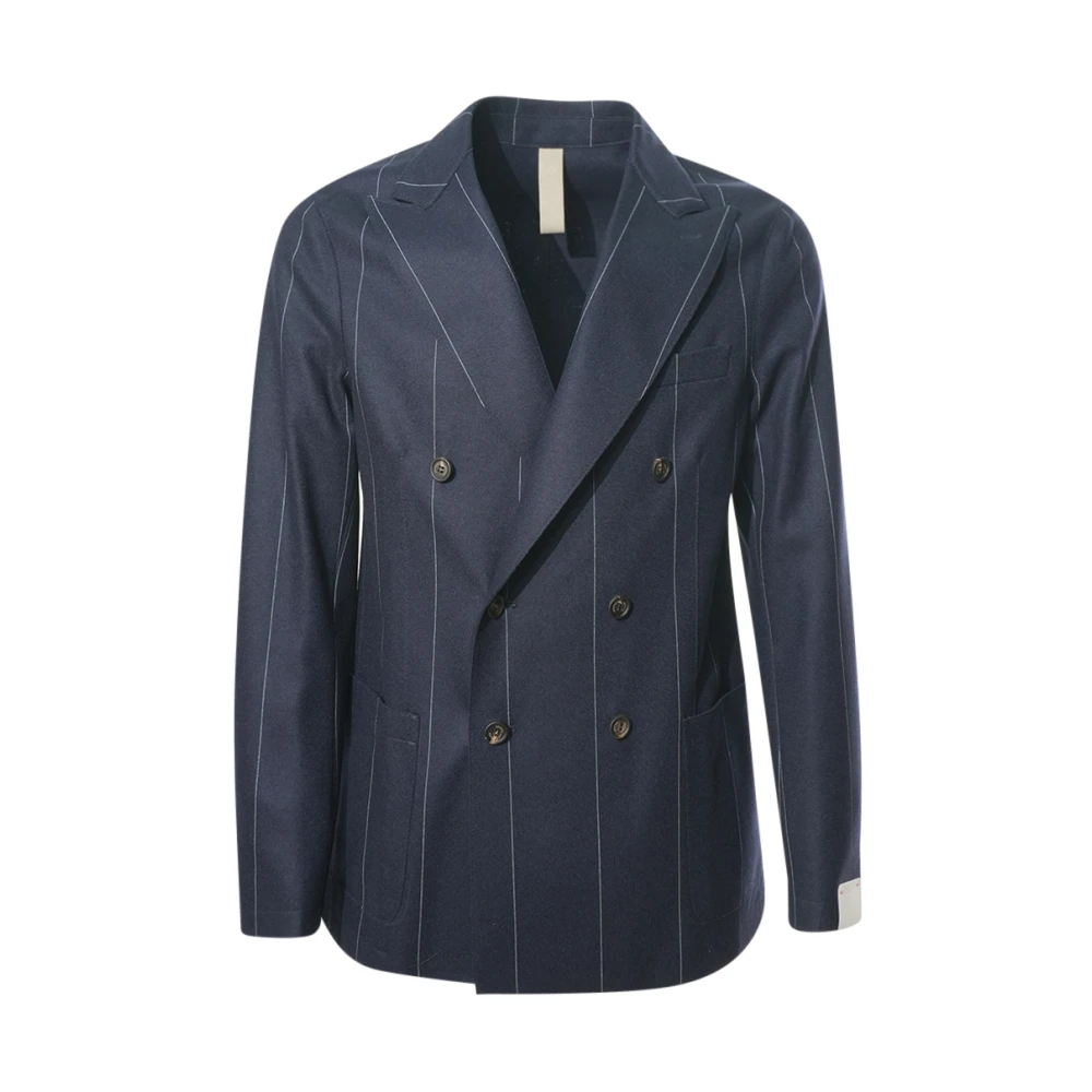 Eleventy Herren Blau Jacken, Lgröße: