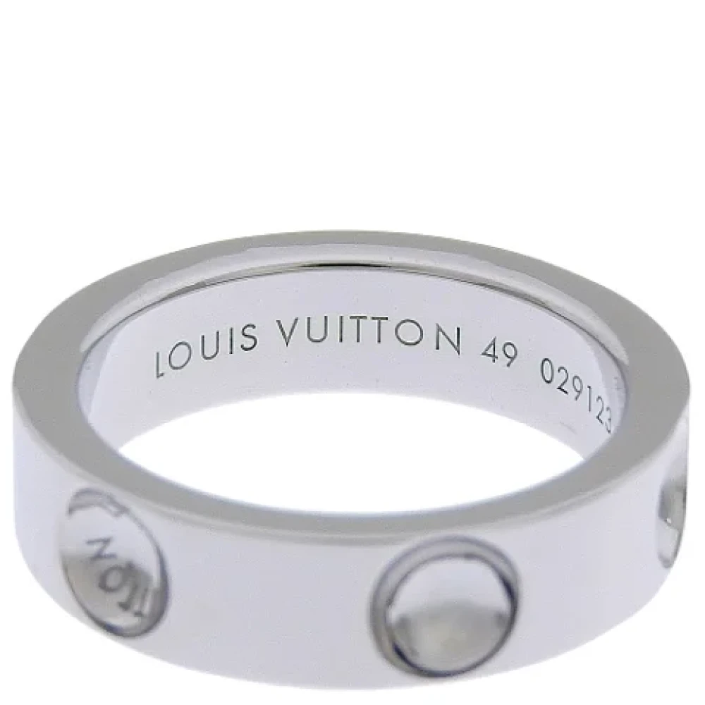 Bague louis vuitton fashion argent