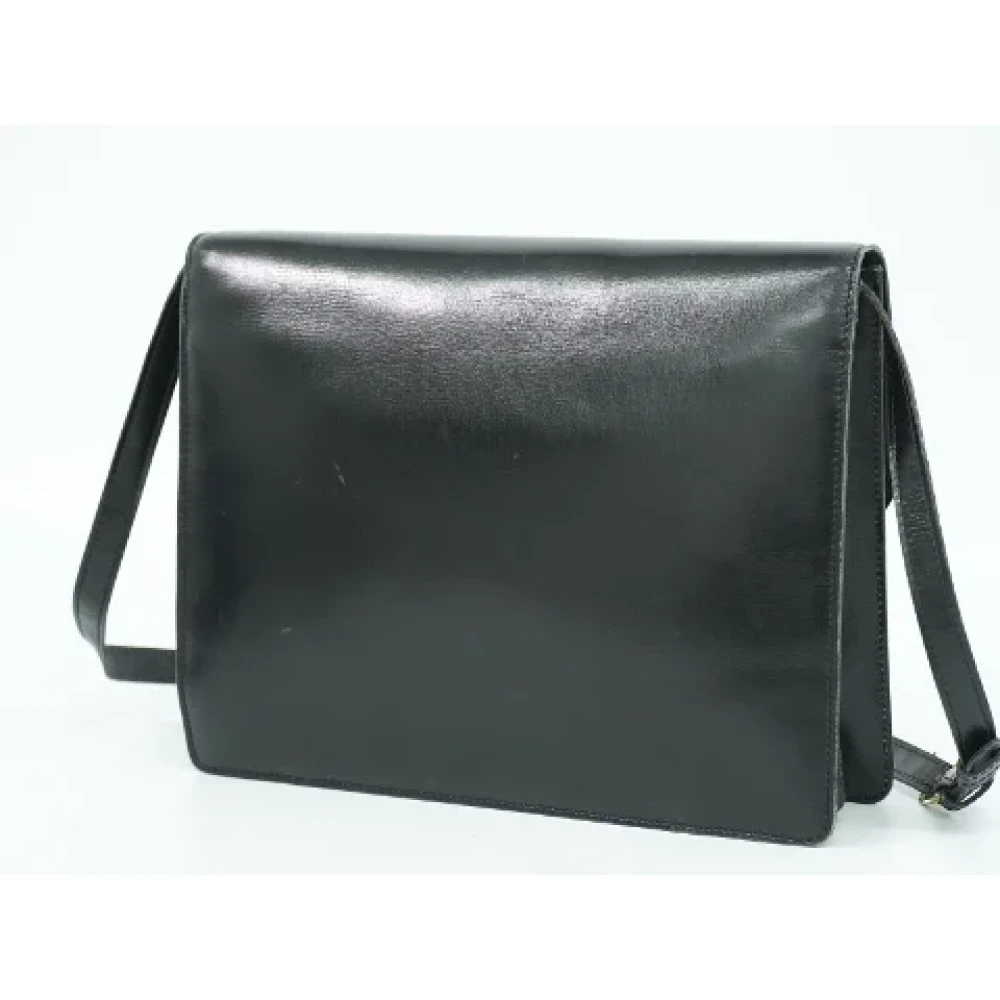 Loewe Pre-owned Leather shoulder-bags Green Dames