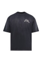 t-shirts-et-polos-noirs-avec-col-rond-cotele-manches-courtes-logo-oversize-imprime