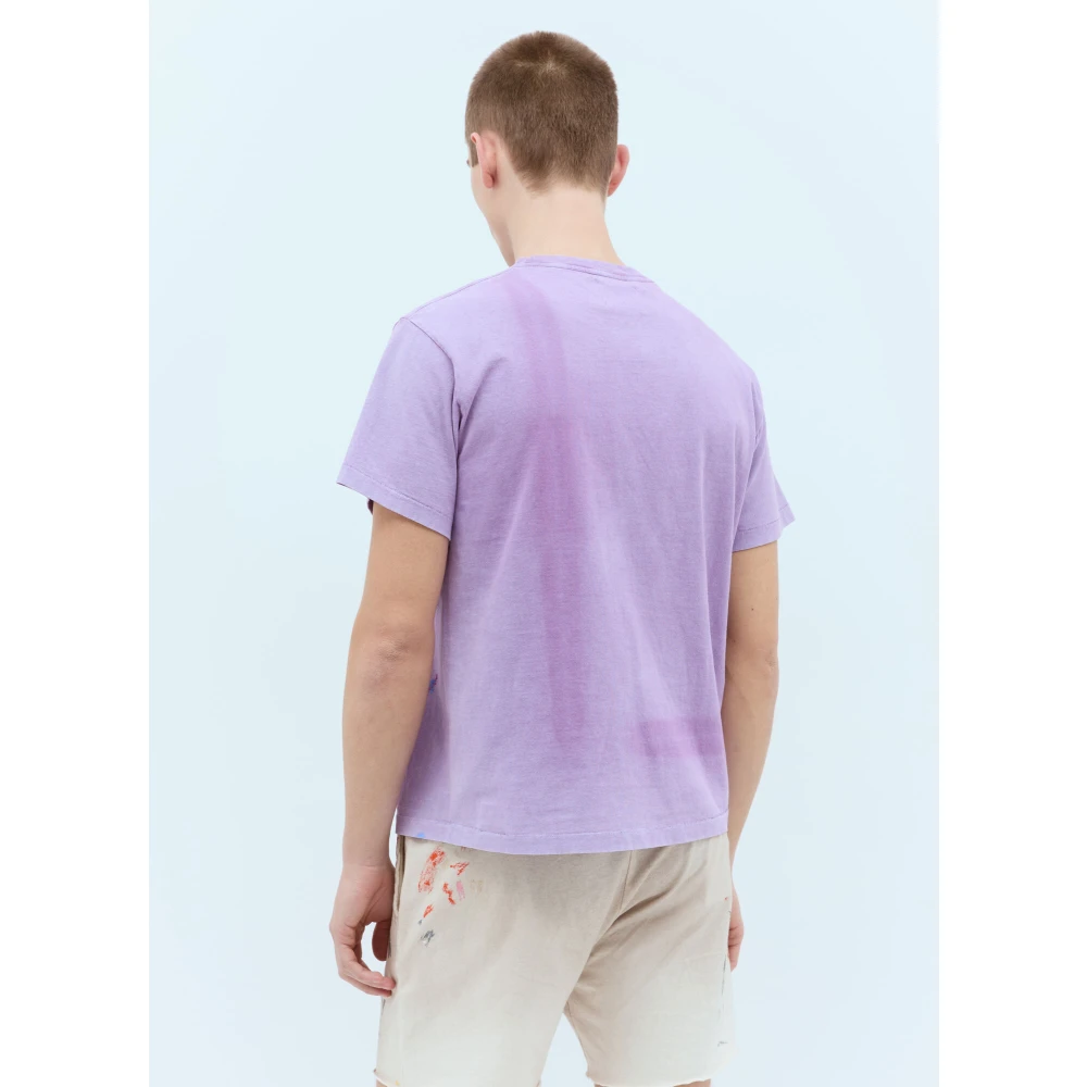 Gallery Dept. T-Shirts Purple Heren