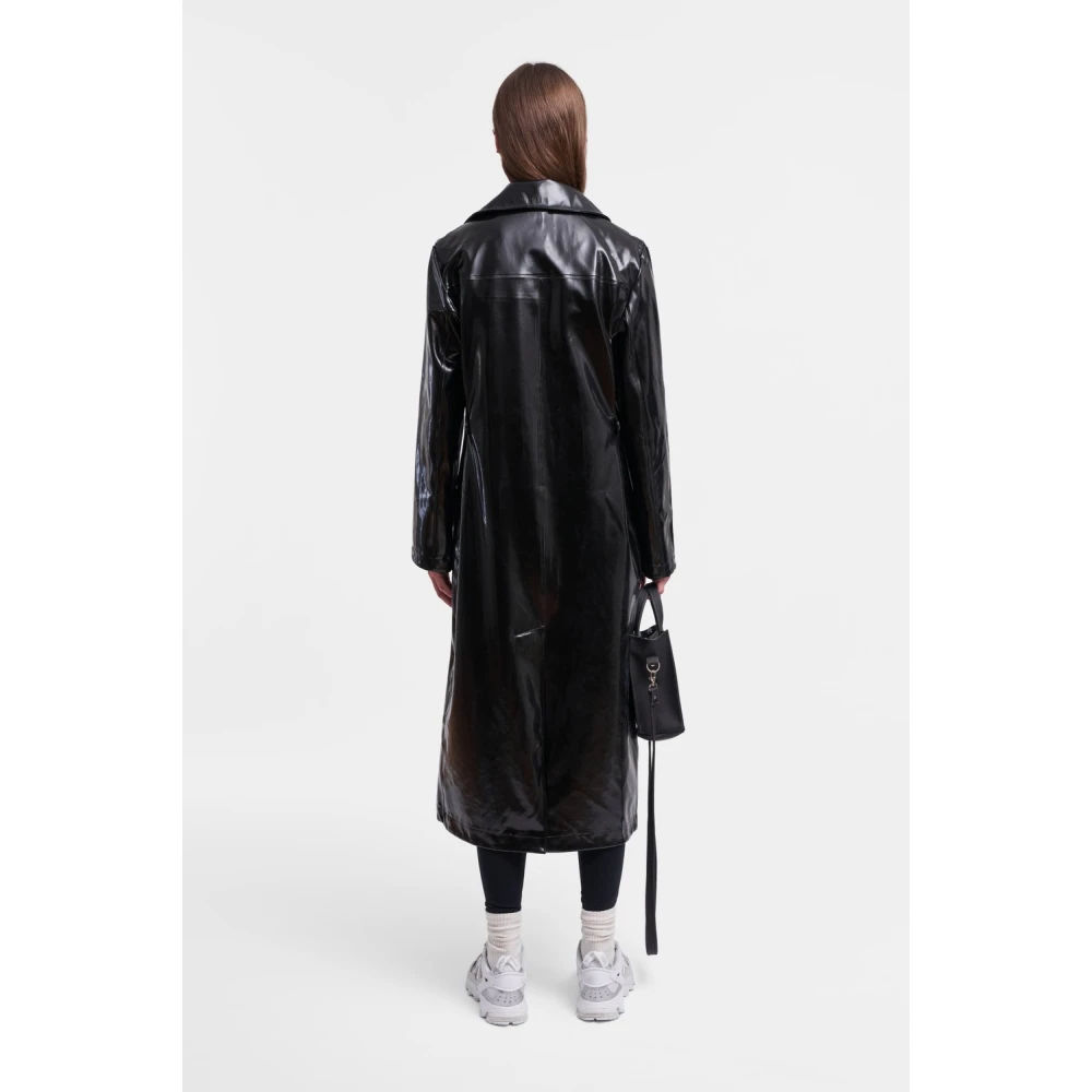 Stutterheim Opal Regen Trenchcoat Black Dames