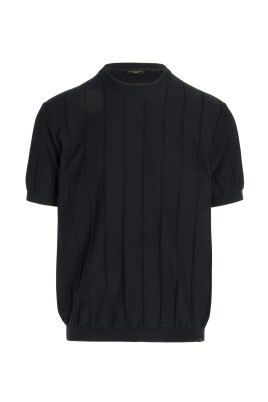black-cotton-t-shirt-with-rib-detail