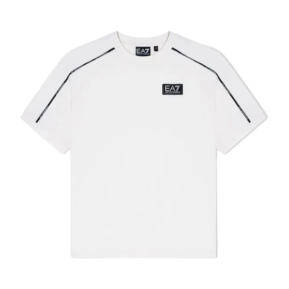 Emporio Armani Ea7 Mannelijk Wit T-Shirt