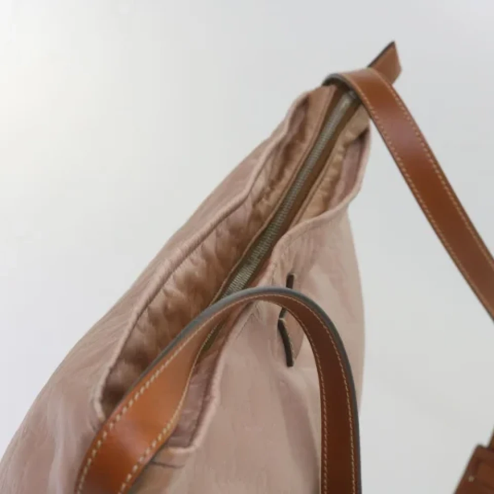 Gucci Vintage Pre-owned Canvas gucci-bags Pink Dames