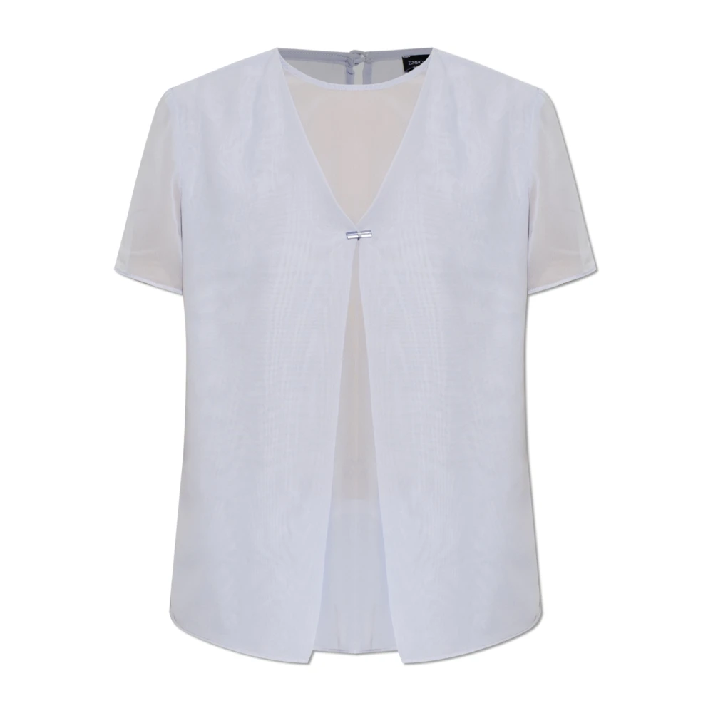 Emporio Armani Donna Viola Camicette 2XS, New,