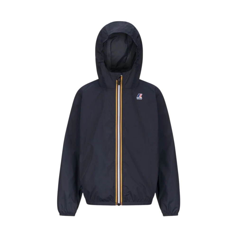 K-Way Unisex Blauw Lichtgewicht Jas