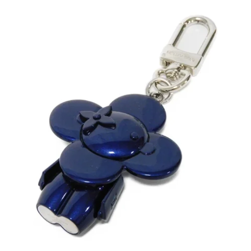 Louis Vuitton Vintage Pre-owned Metal key-holders Blue Unisex