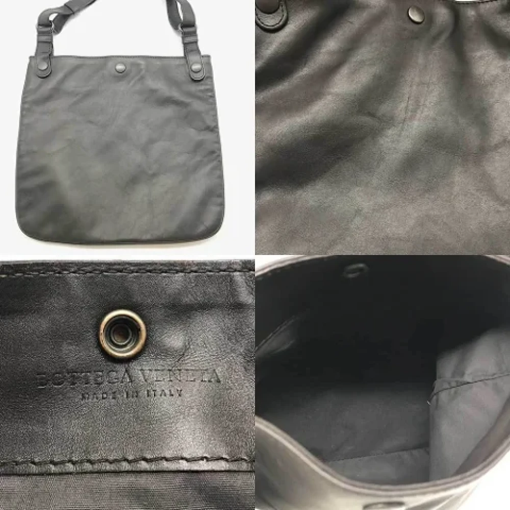 Bottega Veneta Vintage Pre-owned Leather shoulder-bags Brown Dames