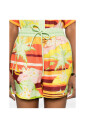 grafische-print-elastische-taille-shorts