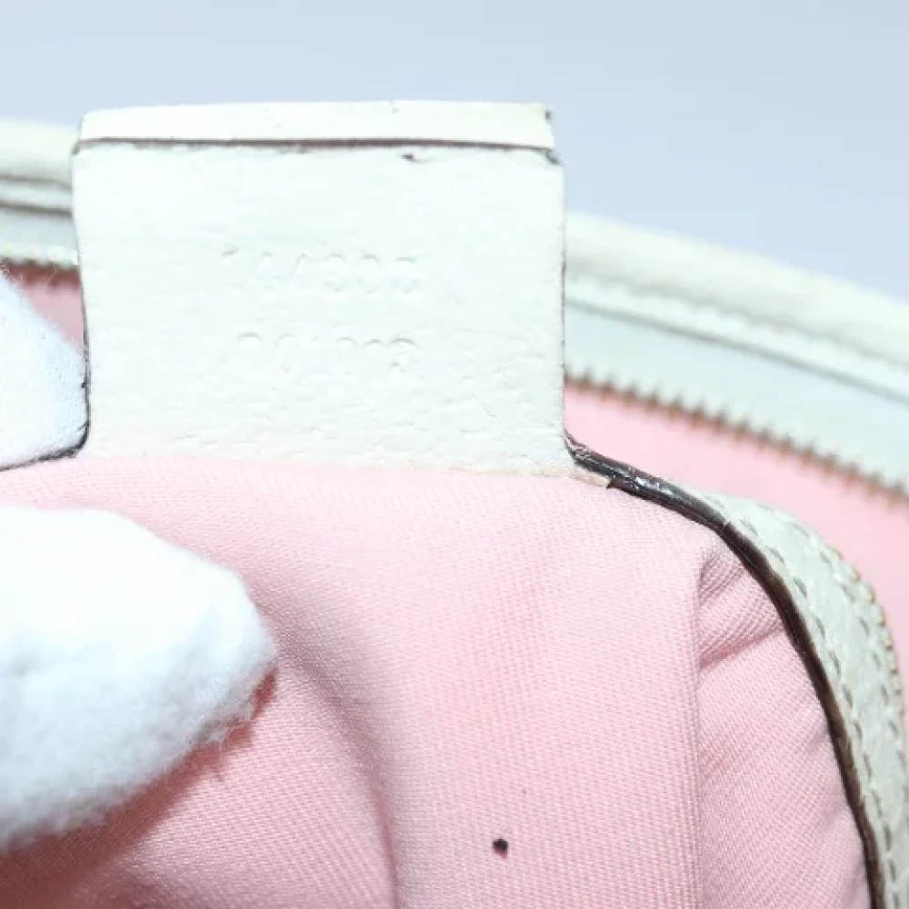 Gucci Vintage Pre-owned Canvas gucci-bags Pink Dames