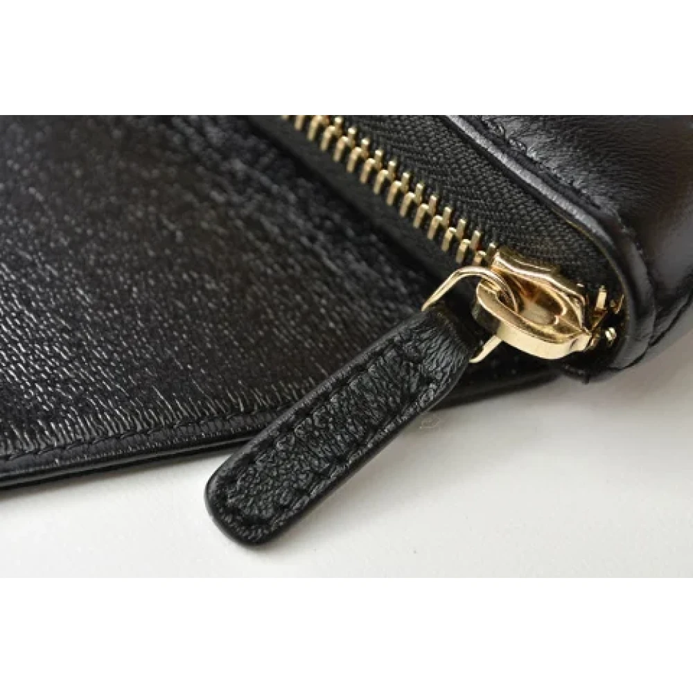 Chanel Vintage Pre-owned Leather chanel-bags Black Dames
