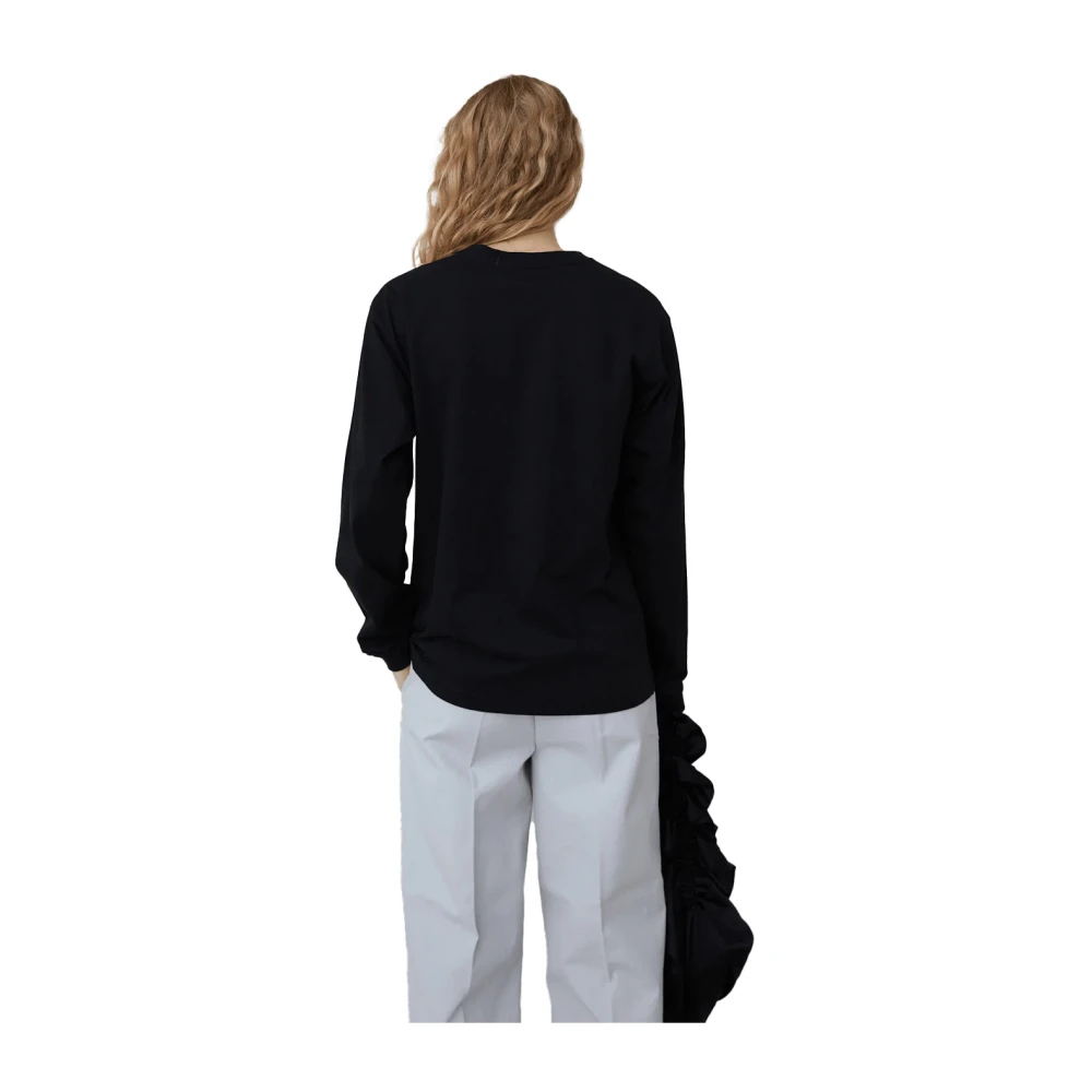 Opéra Sport Katoenen T-shirt met Frans-Scandinavische stijl Black Dames