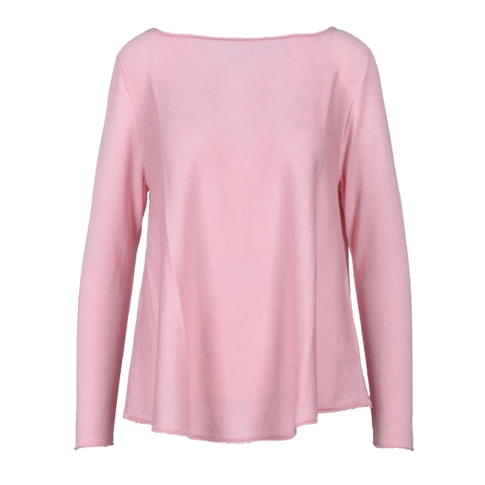 Wild Cashmere Zijde Kasjmier Trui Beige Dames