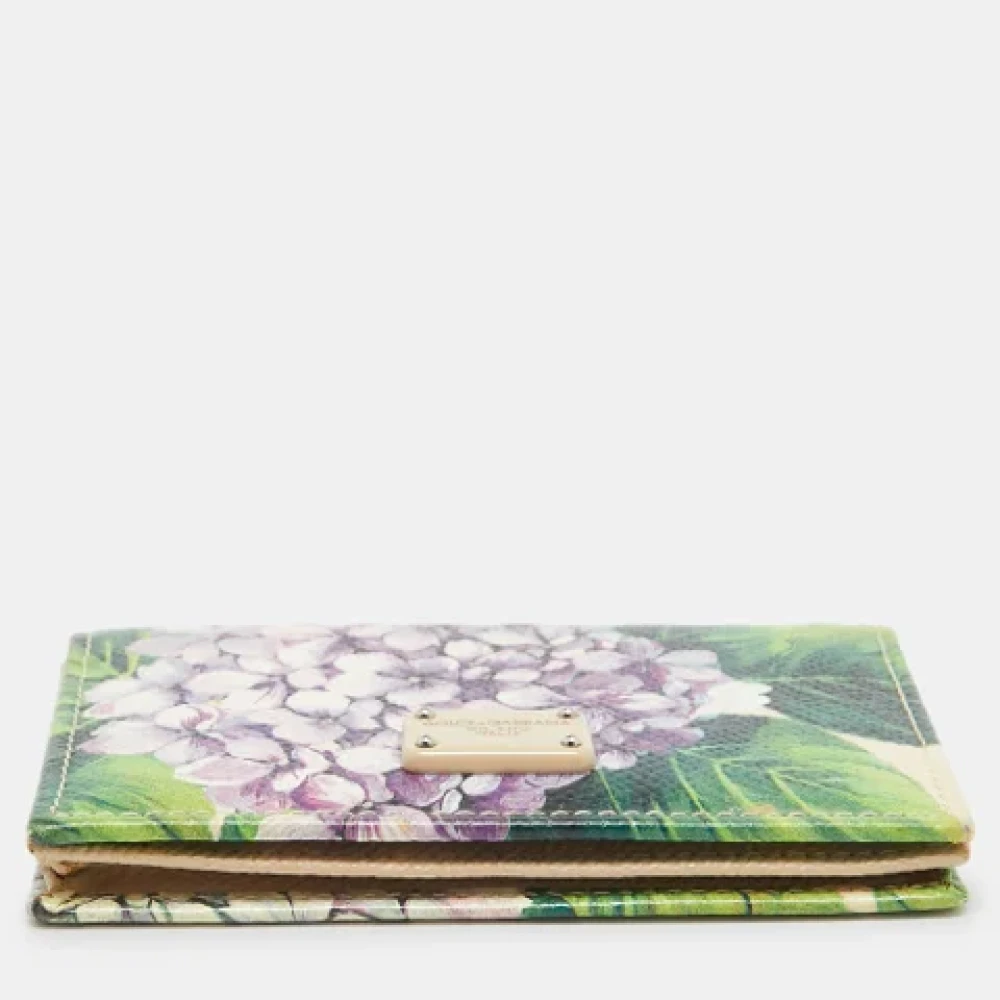 Dolce & Gabbana Pre-owned Leather wallets Multicolor Dames