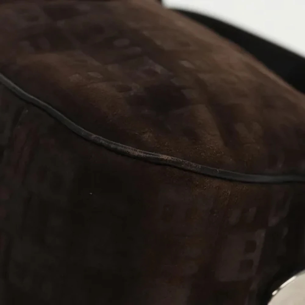 Bally Pre-owned Suede shoulder-bags Brown Dames