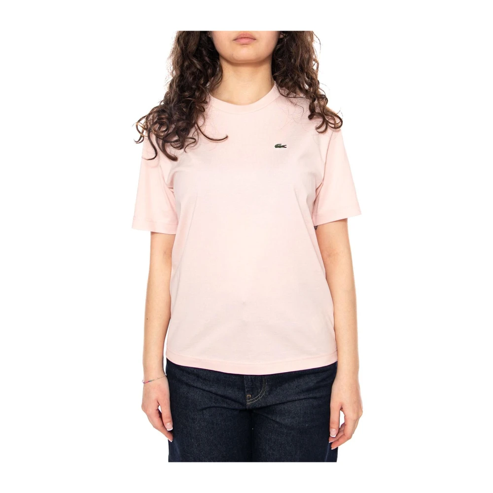Lacoste Donna Rosa Top, L, New,
