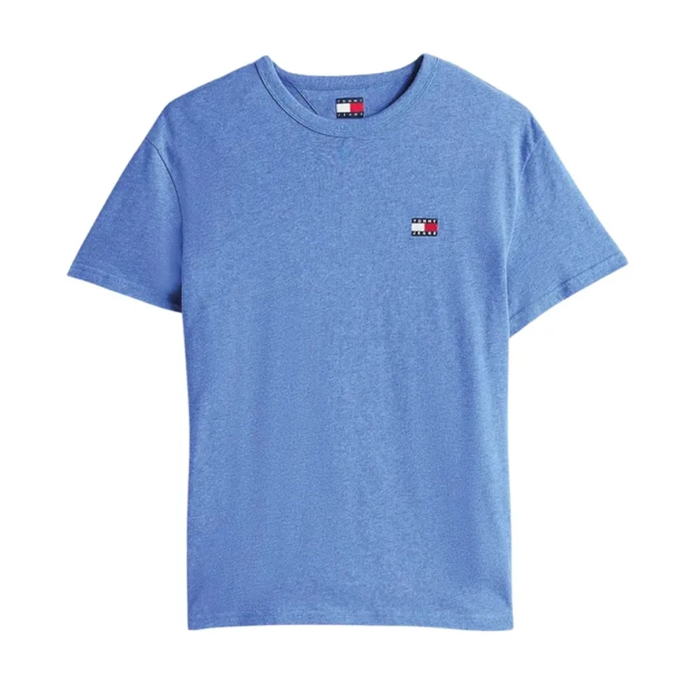 Tommy Jeans Blauw Regular Fit Katoenen T-shirt Blue Heren
