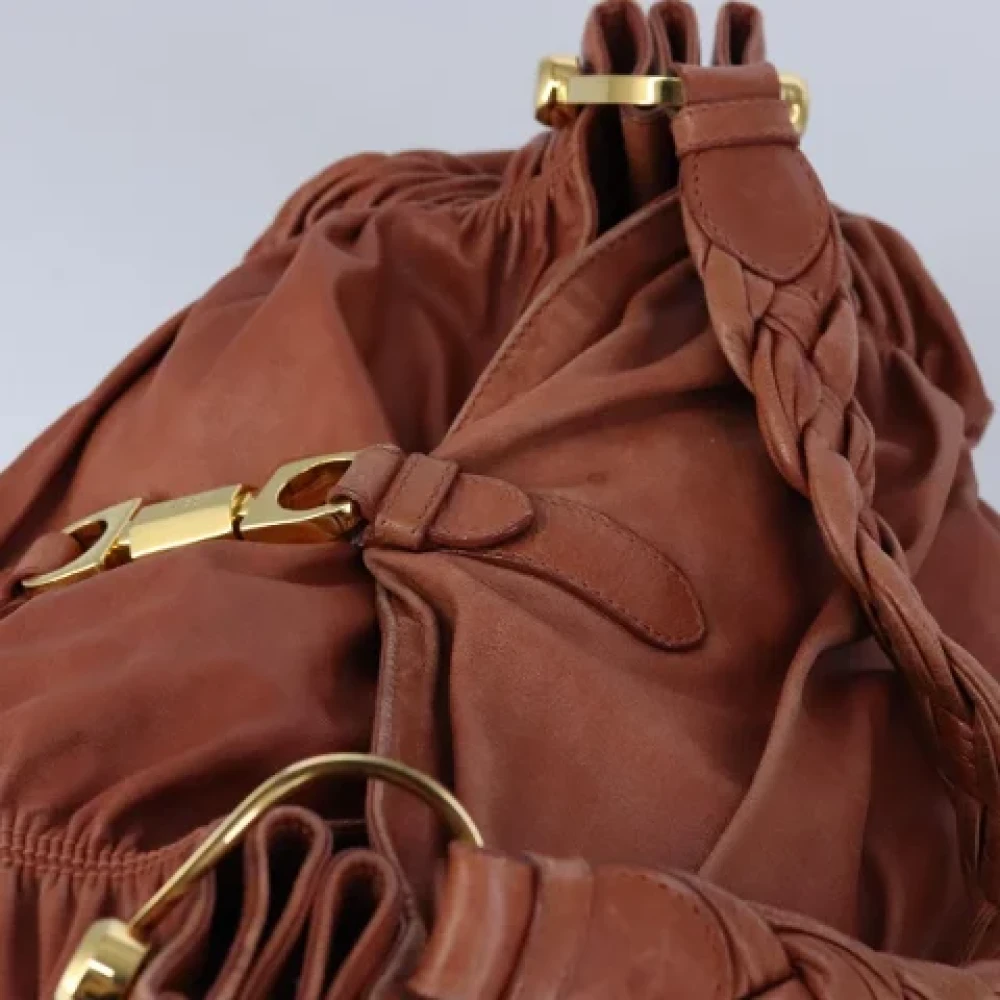 Bally Pre-owned Leather shoulder-bags Brown Dames