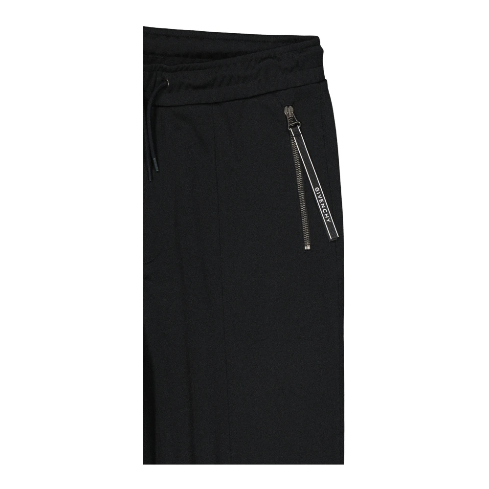 Givenchy Logo Detail Jersey Joggingbroek Black Heren