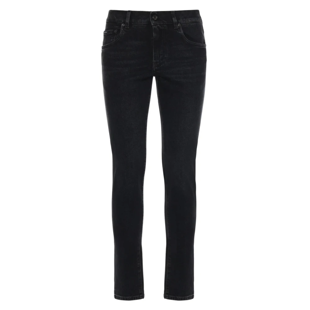 Dolce & Gabbana Men's Black Skinny Jeans - Skinny Fit Jeans - M - Jeans