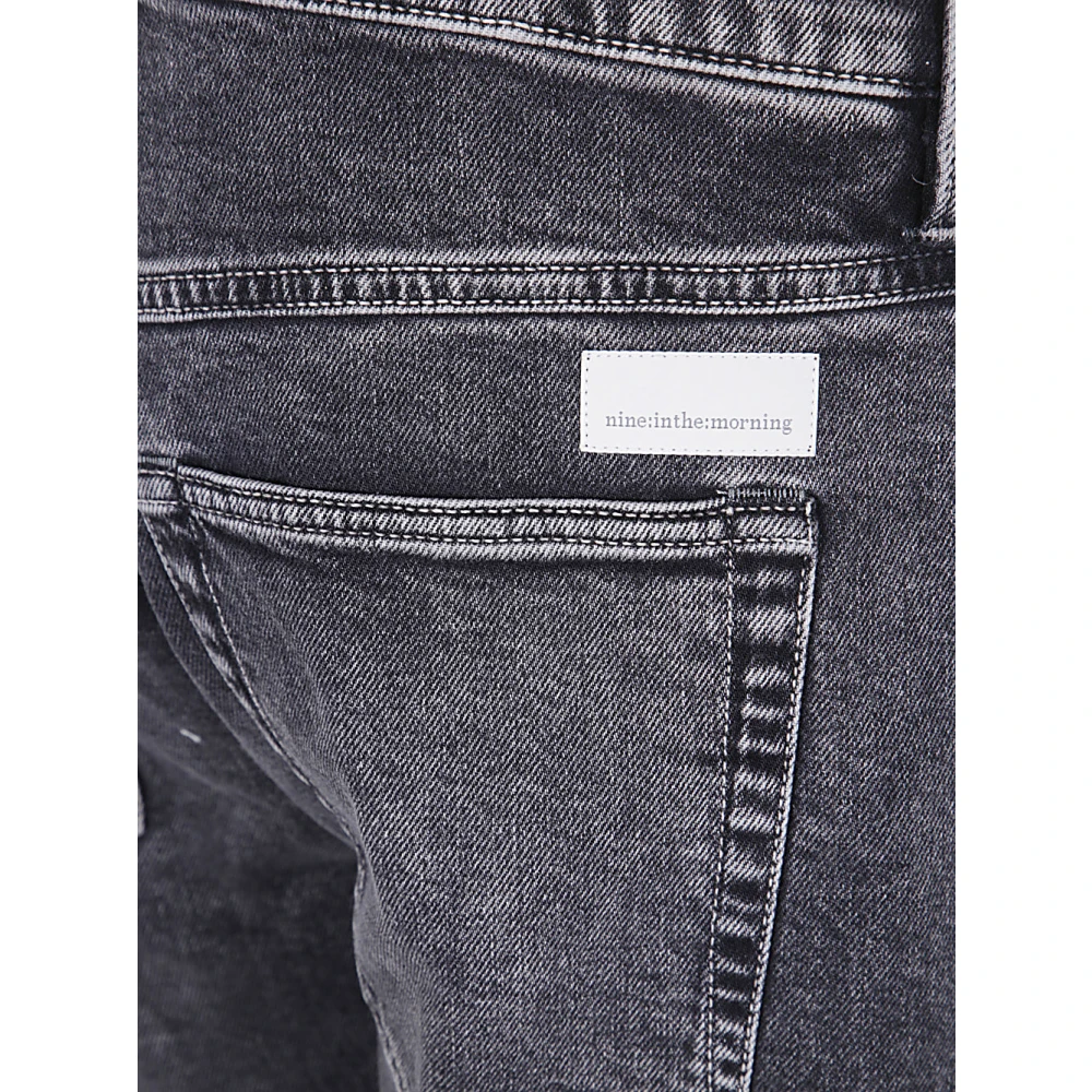 Nine In The Morning Denim Skinny Broek voor Mannen Gray Heren