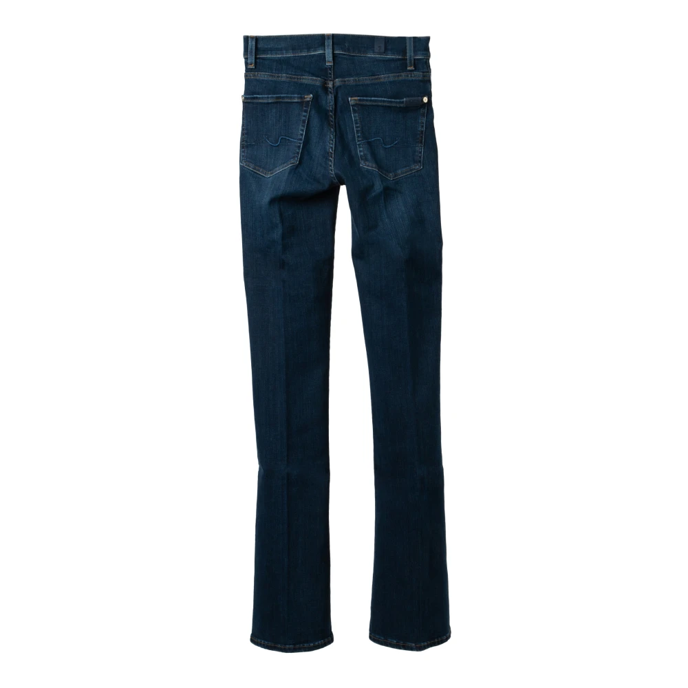 7 For All Mankind Tijdloze Bootcut Jeans Blue Dames