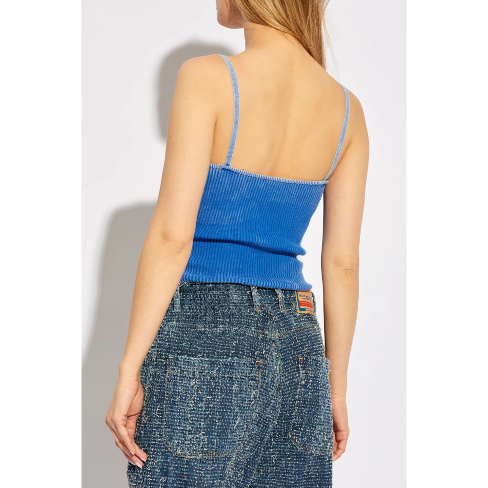 Diesel Top `M-Laila` Blue Dames