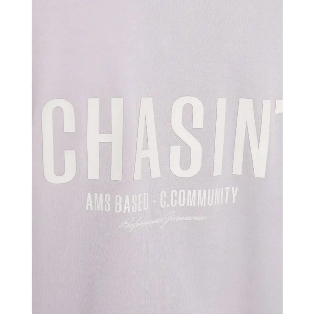 Chasin Korte Mouw T-shirt Mayor Purple Heren