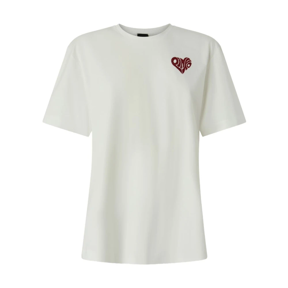 Pinko Women's White Strepitoso T-Shirt - T-Shirts - L - Tops