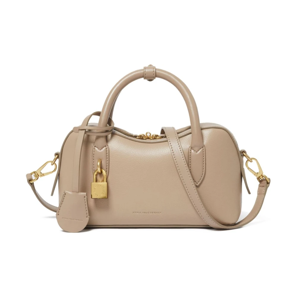 Stella Mccartney Beige Schoudertas met rits Brown Dames