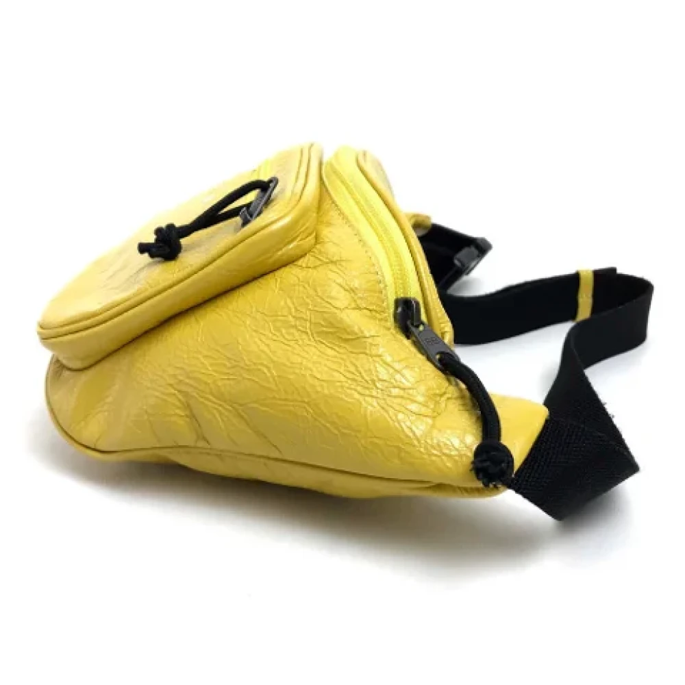Balenciaga Vintage Pre-owned Leather balenciaga-bags Yellow Dames