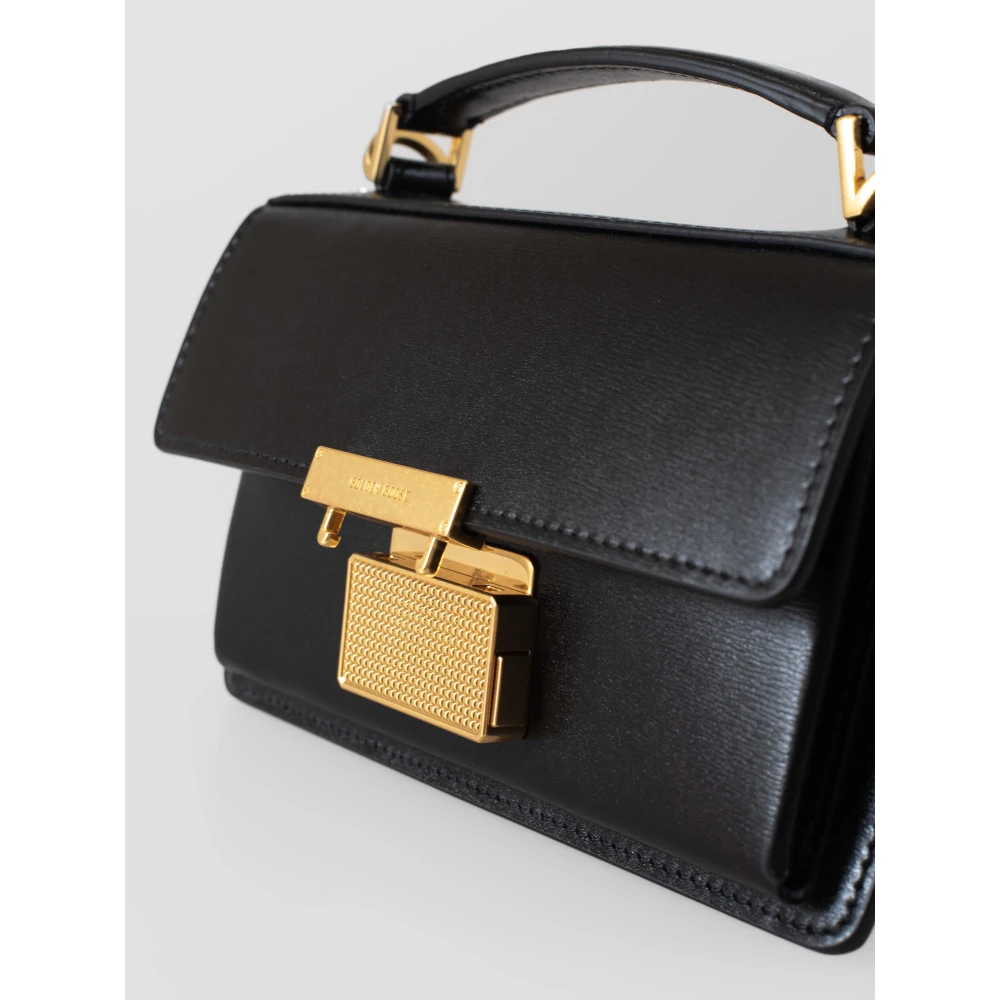 Golden Goose Elegante Venezia Kleine Leren Tas Black Dames