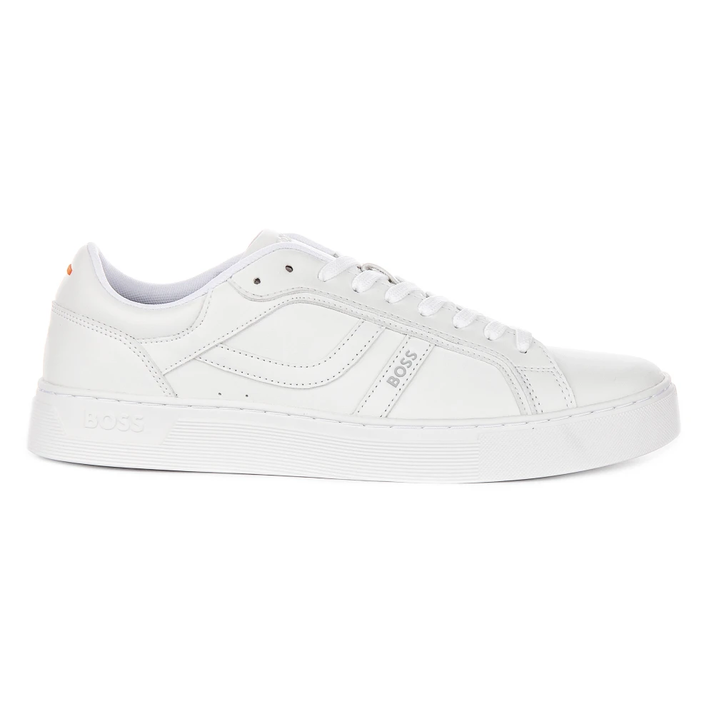 Hugo Men's White Sneakers, 8 Uk, Rhys Tennis