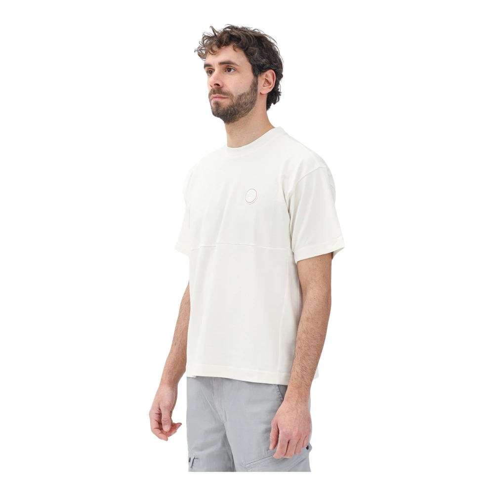 Napapijri Outdoor Heritage T-shirt Wit Heren White Heren