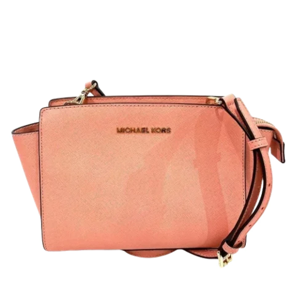 Michael Kors Pre-owned Leather shoulder-bags Pink Dames