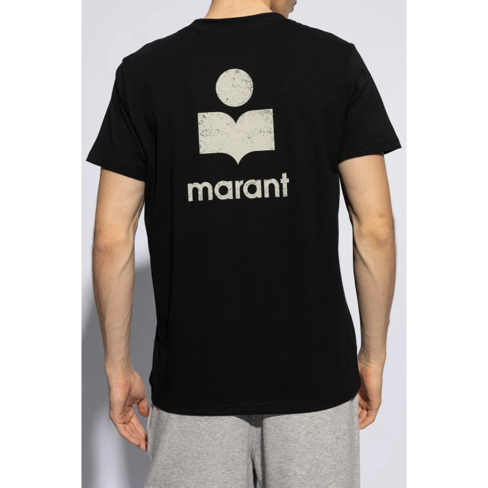 Isabel marant T-shirt 'Zafferh' Black Heren