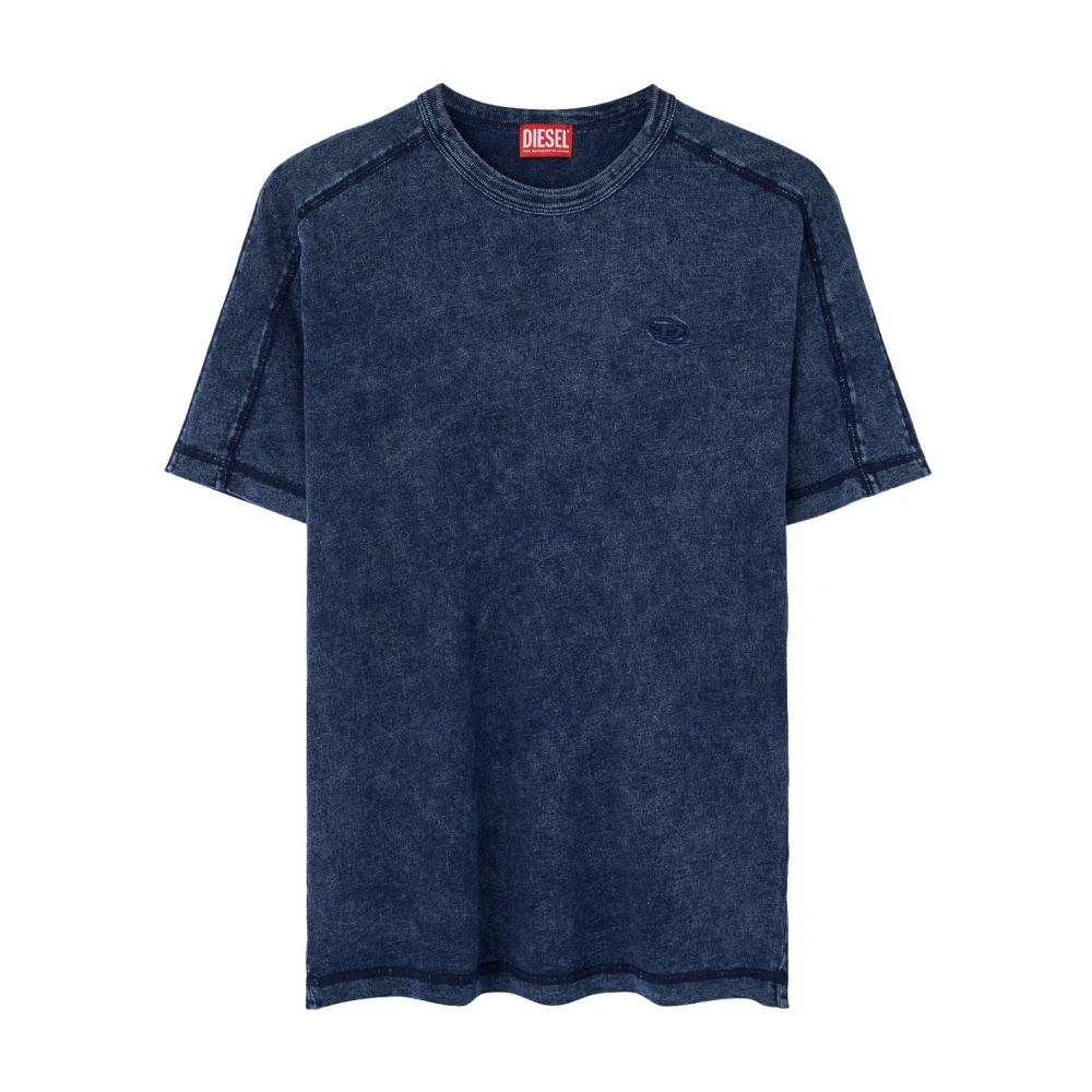 Diesel Mannelijk Blauw Heren, Tops, : Denim, Extra Groot