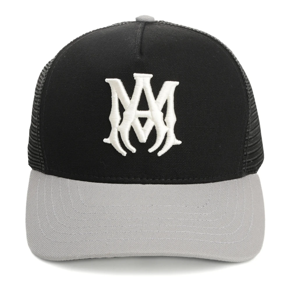Amiri Men's Black Ma Trucker Hat