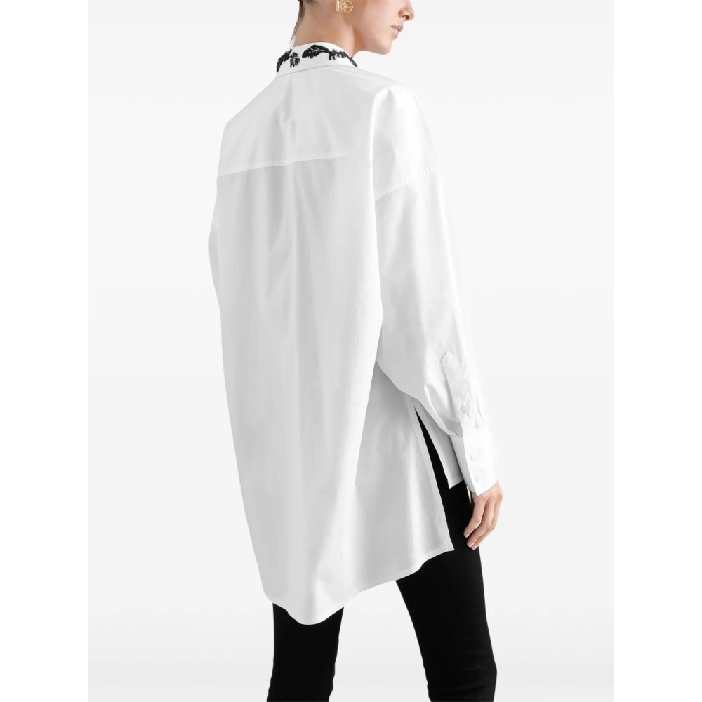 Dolce & Gabbana Witte Overhemden voor Mannen White Dames