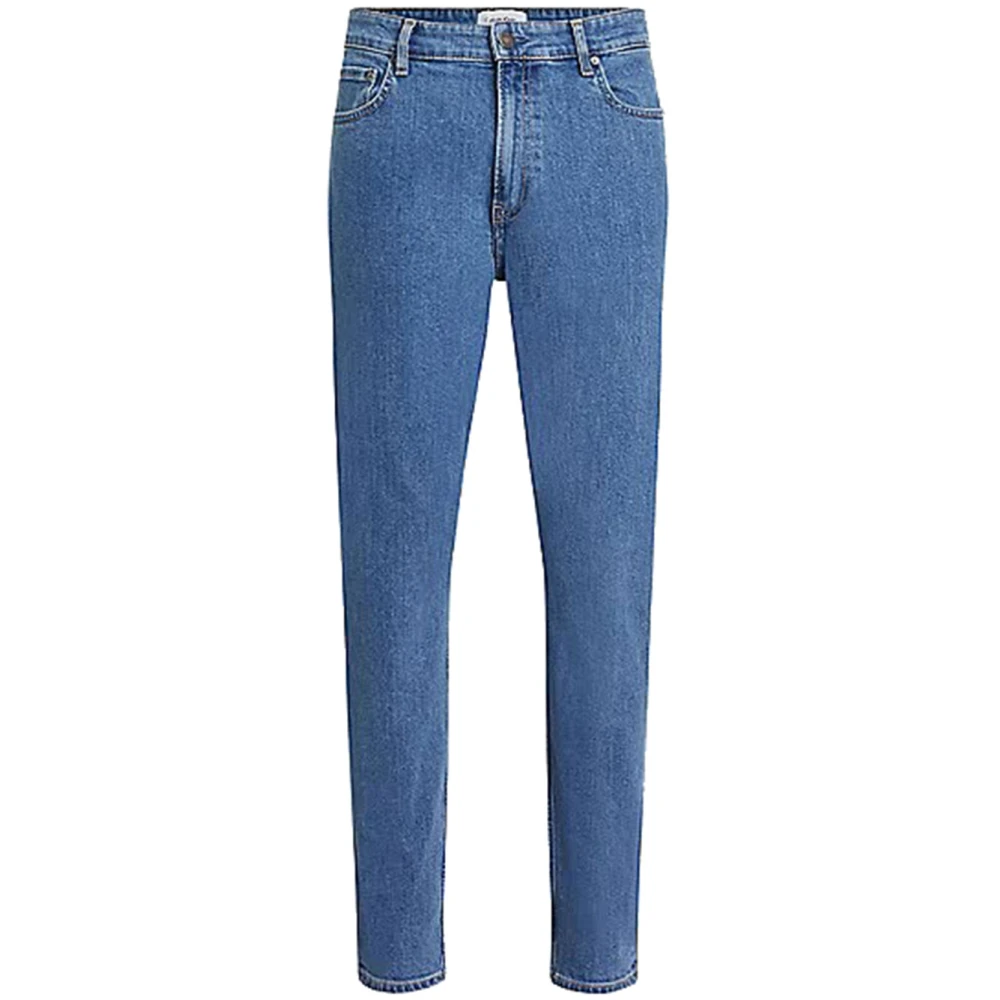 Calvin Klein Mid Blue Slim-Fit Denim Jeans Blue Heren