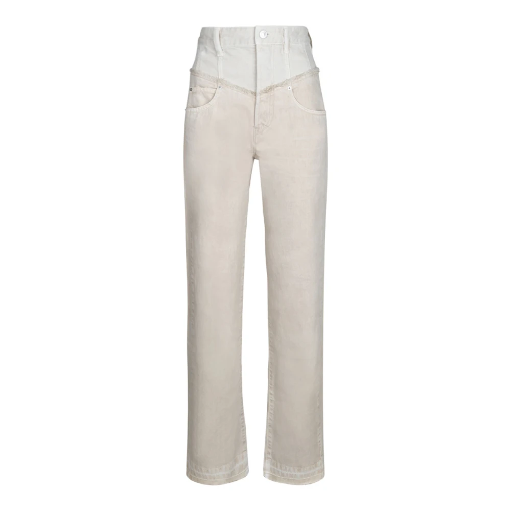 Isabel Marant Women's Beige Noemie Pants