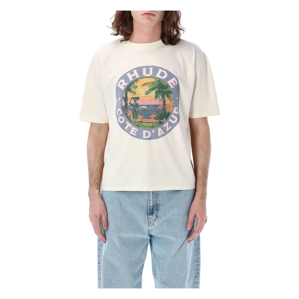 Rhude Lago TEE Stijlvol en trendy shirt Multicolor Heren