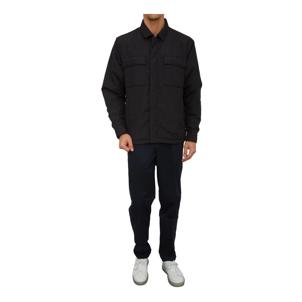 Emporio Armani EA7 Zwarte Jas Black Heren