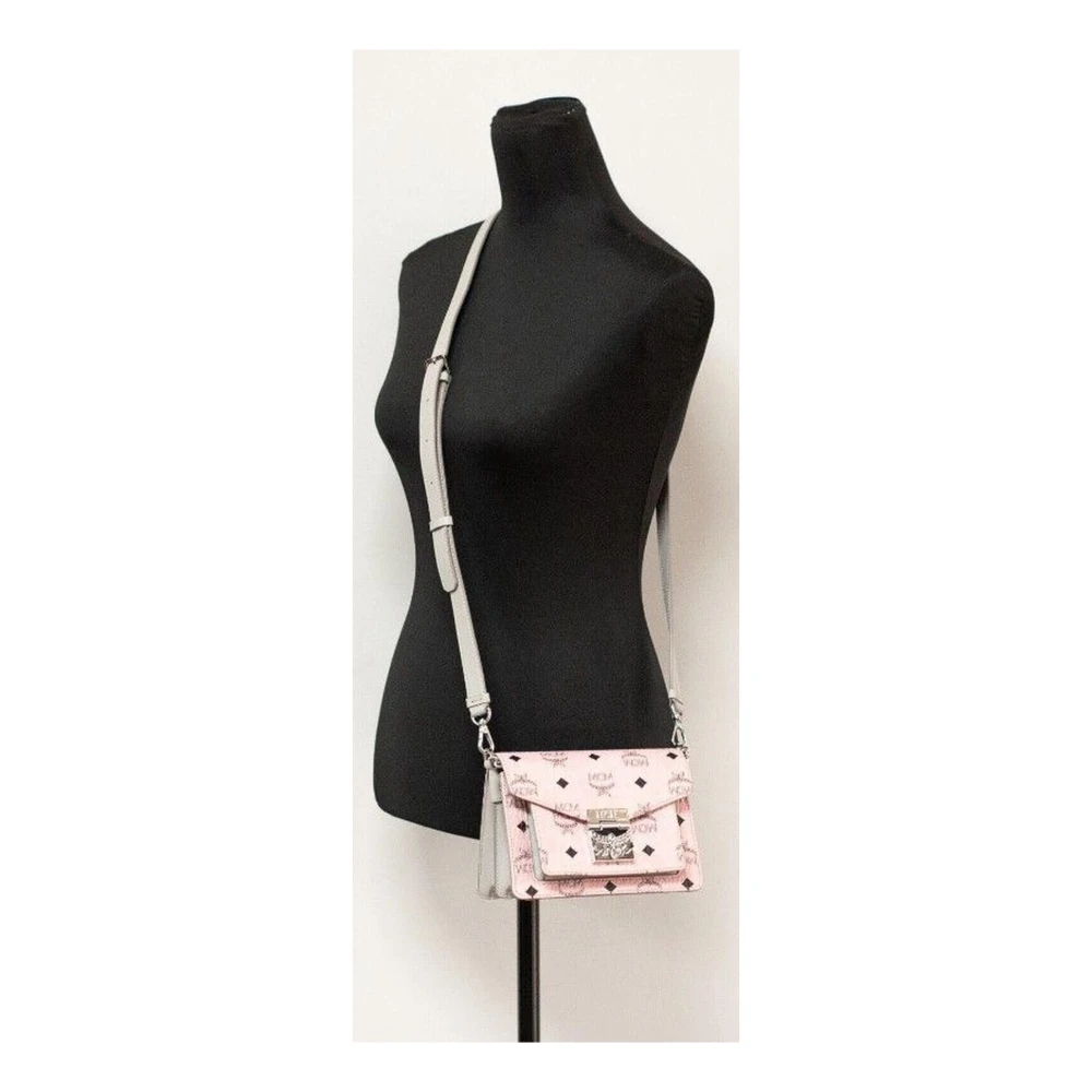 MCM Cross Body Bags Pink Dames