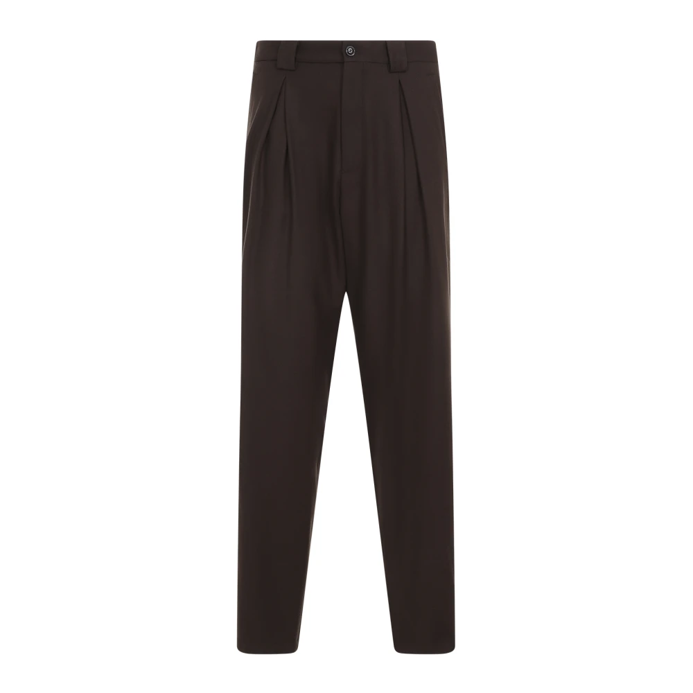 Giorgio Armani Chocolade Torte Broek Brown Heren