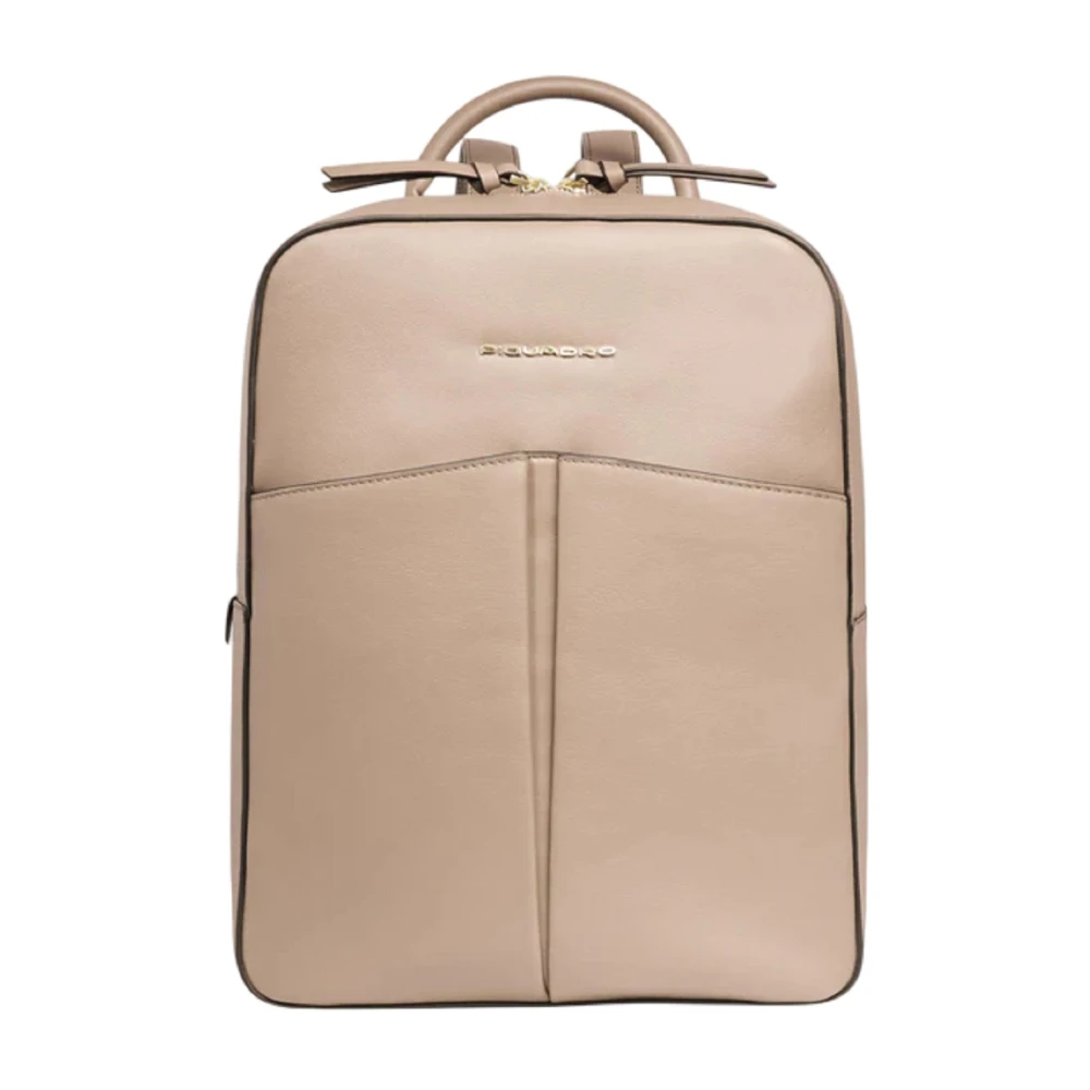 Piquadro Women's Pink Backpacks, One Size, Laptop Backpack